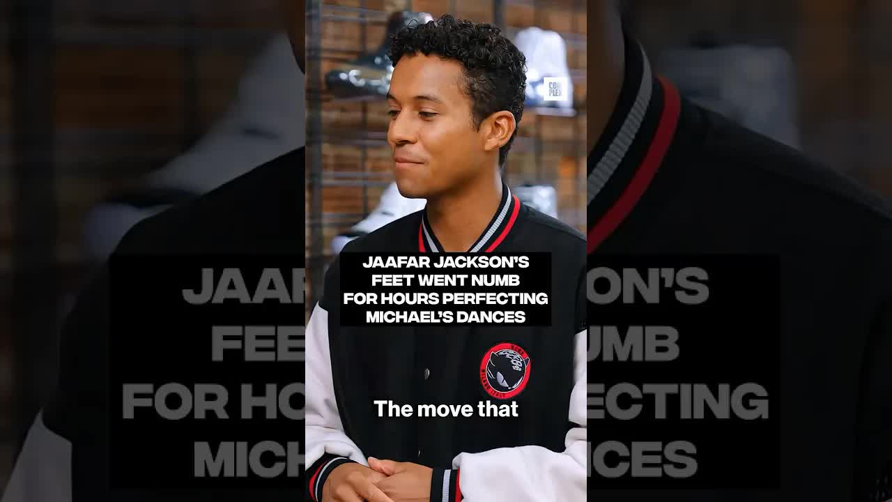 Jaafar Jackson pushed through numb feet for 'Michael' #SneakerShopping