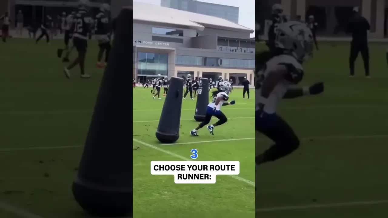 Which Route Runner Would You Pick #cowboys #nfl #throwback