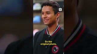 Jaafar Jackson reacts to the viral Air Jordan 1 MJ photo #SneakerShopping