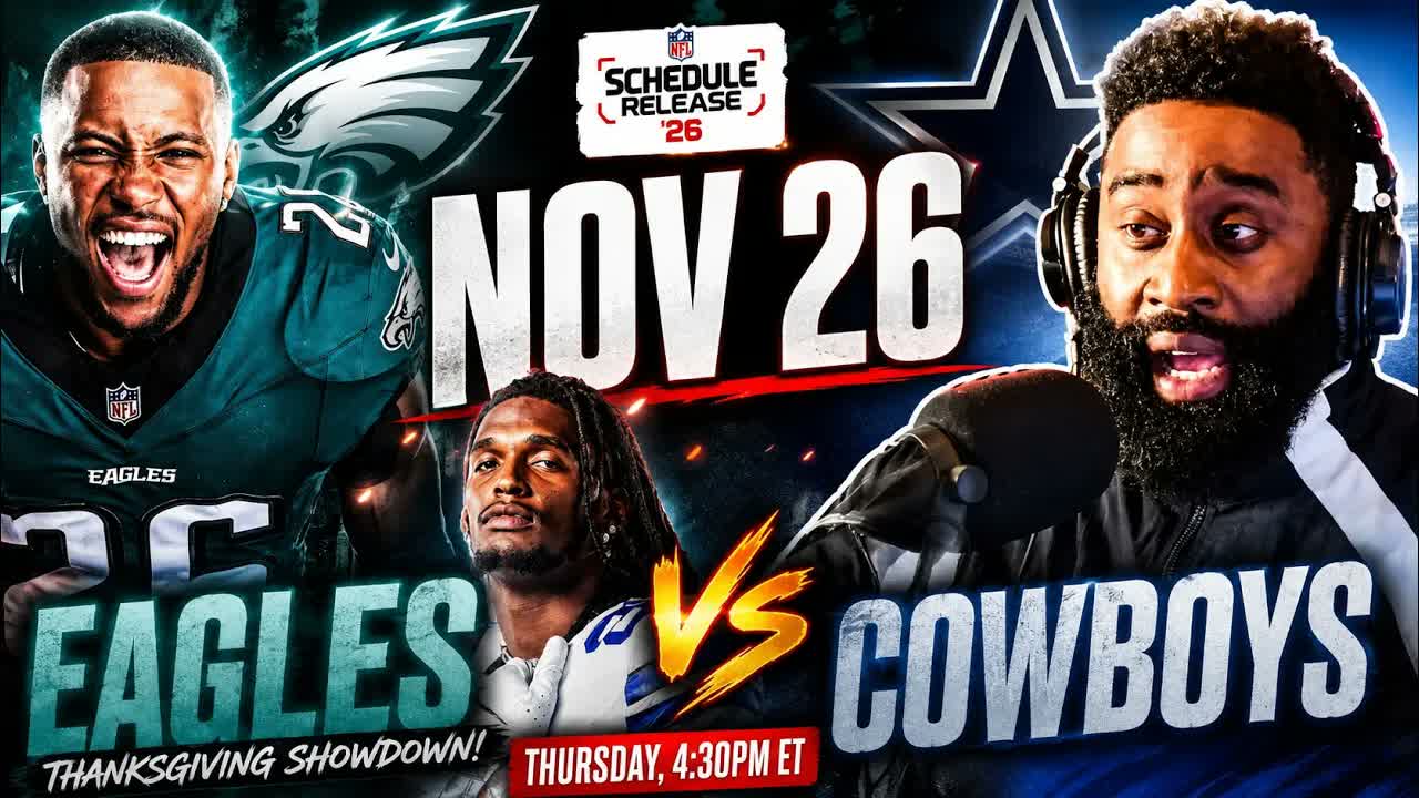 Cowboys will host the Eagles on Thanksgiving!!!! We On a Bird Diet!!!!