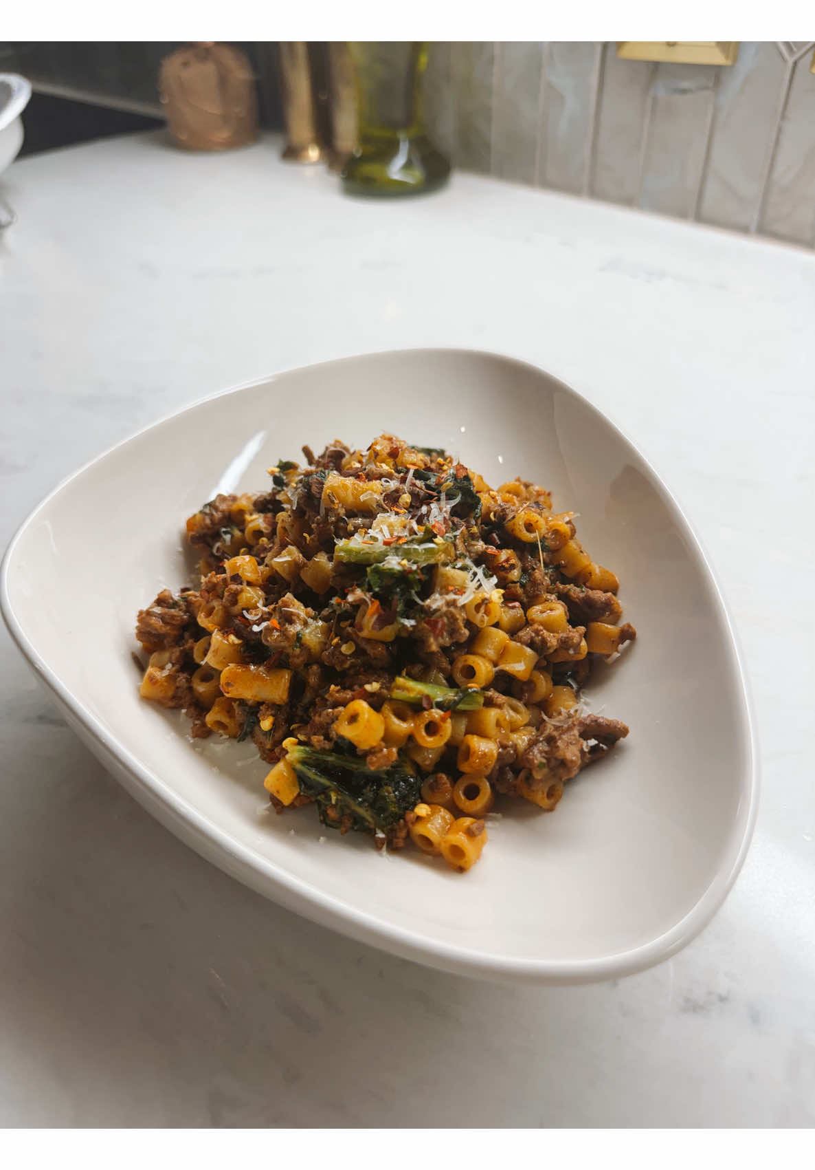 Easy ground meat pasta for weeknight dinner ready in minutes