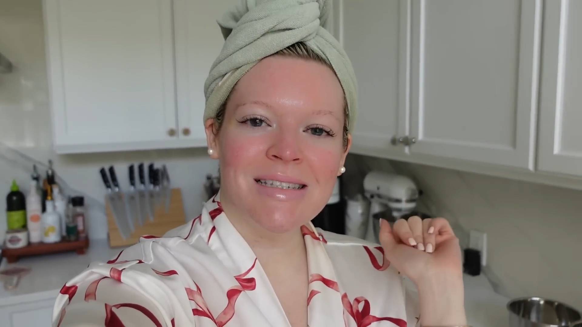 Remote work day with new spring wardrobe unboxing and home routines