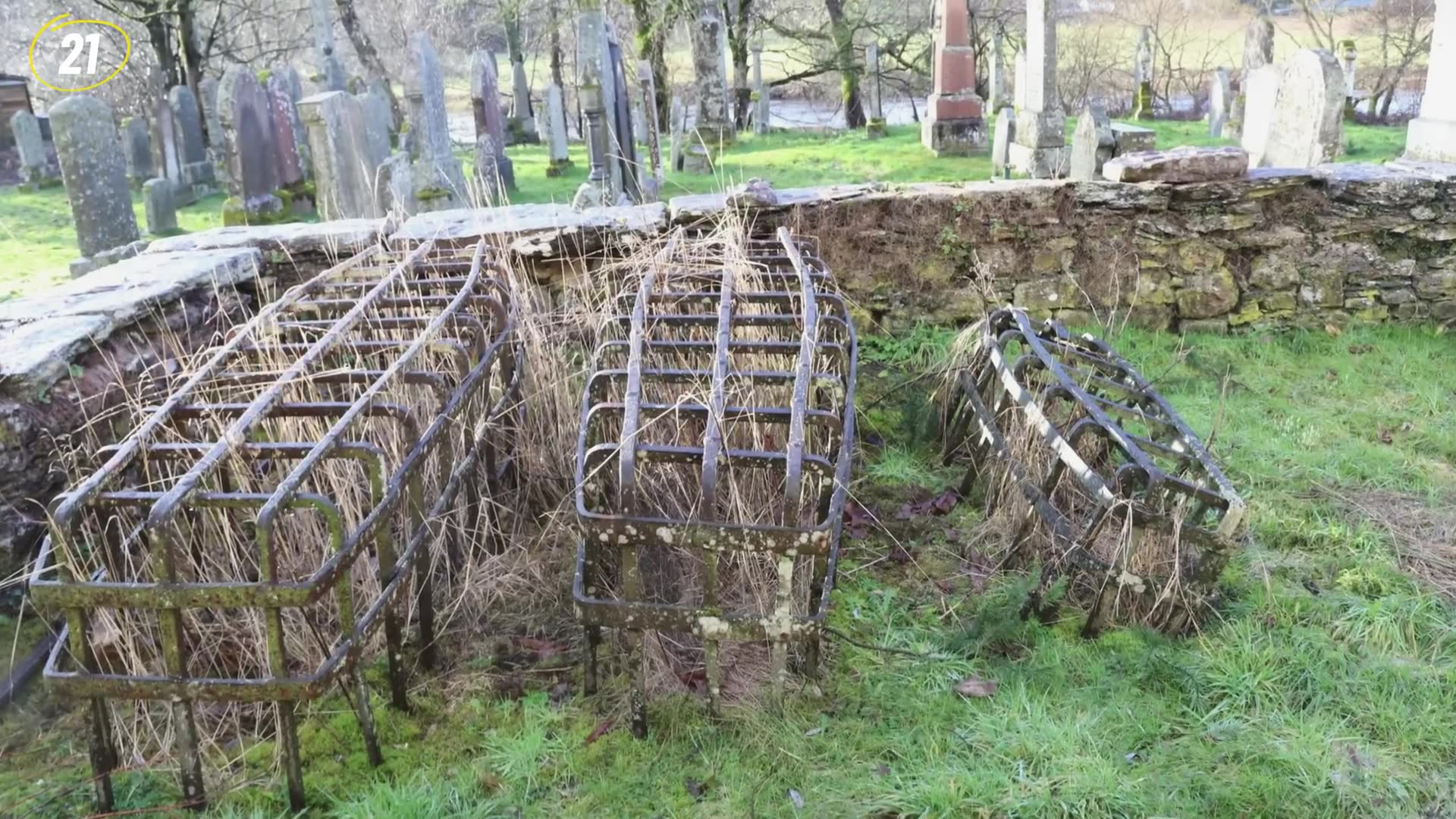 Burial sites so unusual their architects must have negotiated with the local clergy