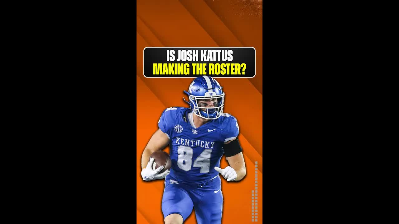 Could UDFA tight end and #CincinnatiBengals legacy Josh Kattus make the roster in 2026?