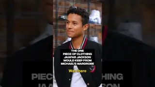 Jaafar Jackson wishes he could keep this one item from Michael Jackson’s closet #SneakerShopping