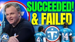 Titans position groups Mike Borgonzi SUCCEEDED and FAILED to upgrade this offseason