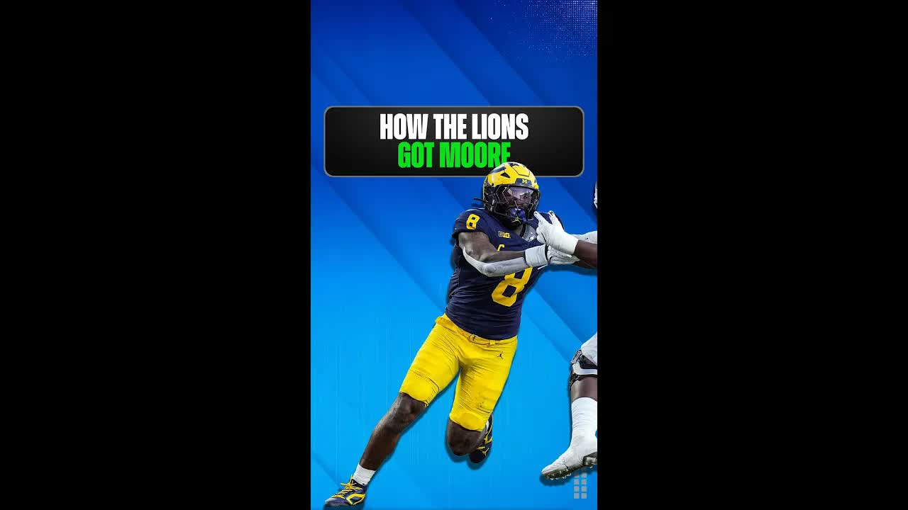 The #DetroitLions stayed aggressive during the draft and eventually got their guy #NFLDraft episode artwork