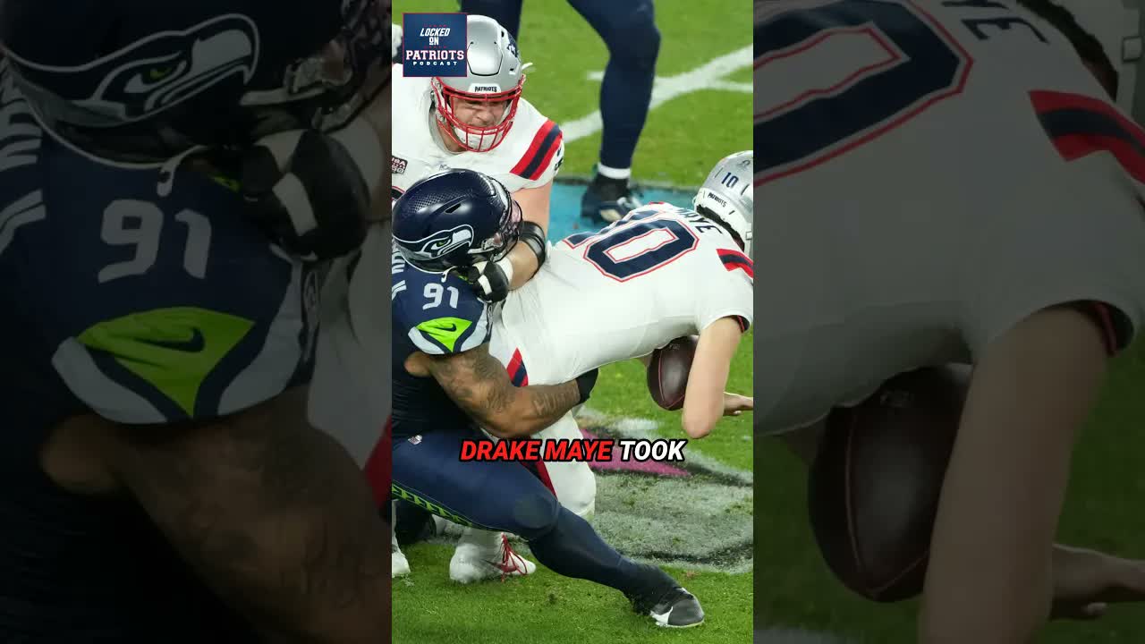 The Patriots MUST Protect Drake Maye Better 🛡️ #drakemaye #patriots #nfl