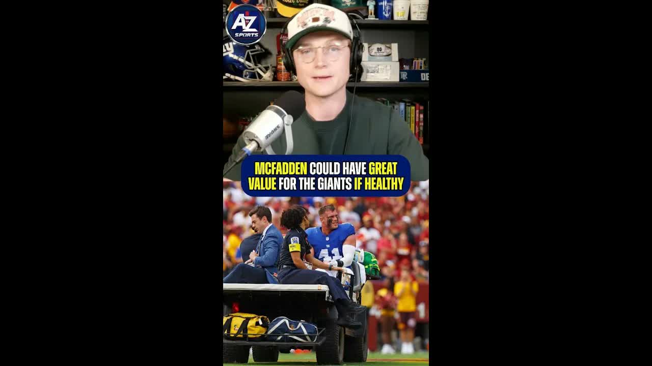 After suffering an injury last year, McFadden's status with the #Giants is up in the air... episode artwork