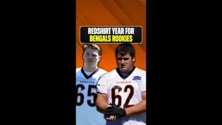 Connor Lew and Brian Parker should be getting a "redshirt year" with the #CincinnatiBengals in 2026