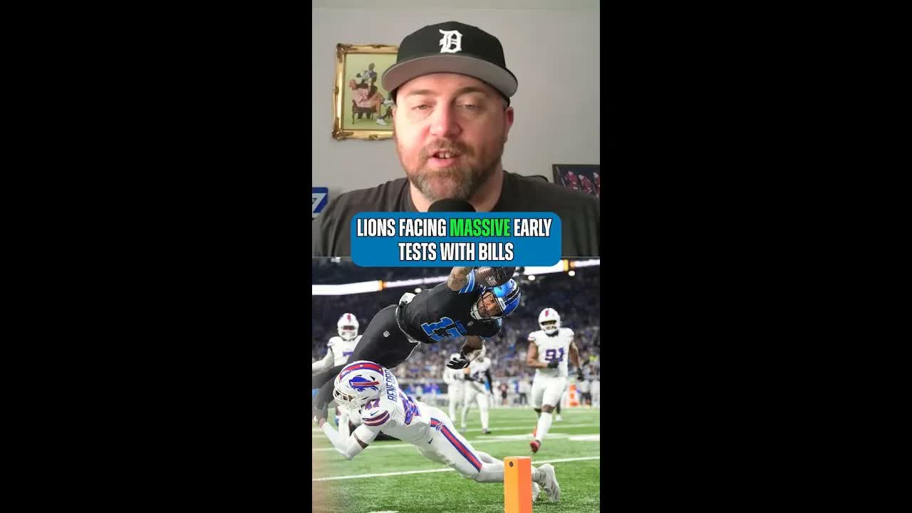 #Lions have some massive early season tests against Buffalo and Aaron Glenns Jets #NFL episode artwork