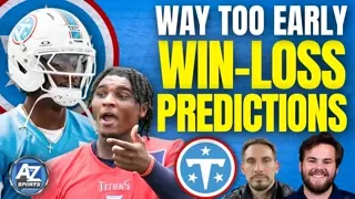 Tennessee Titans WAY TOO EARLY 2026 Record Predictions: Can Cam Ward Lead Them To The Playoffs?