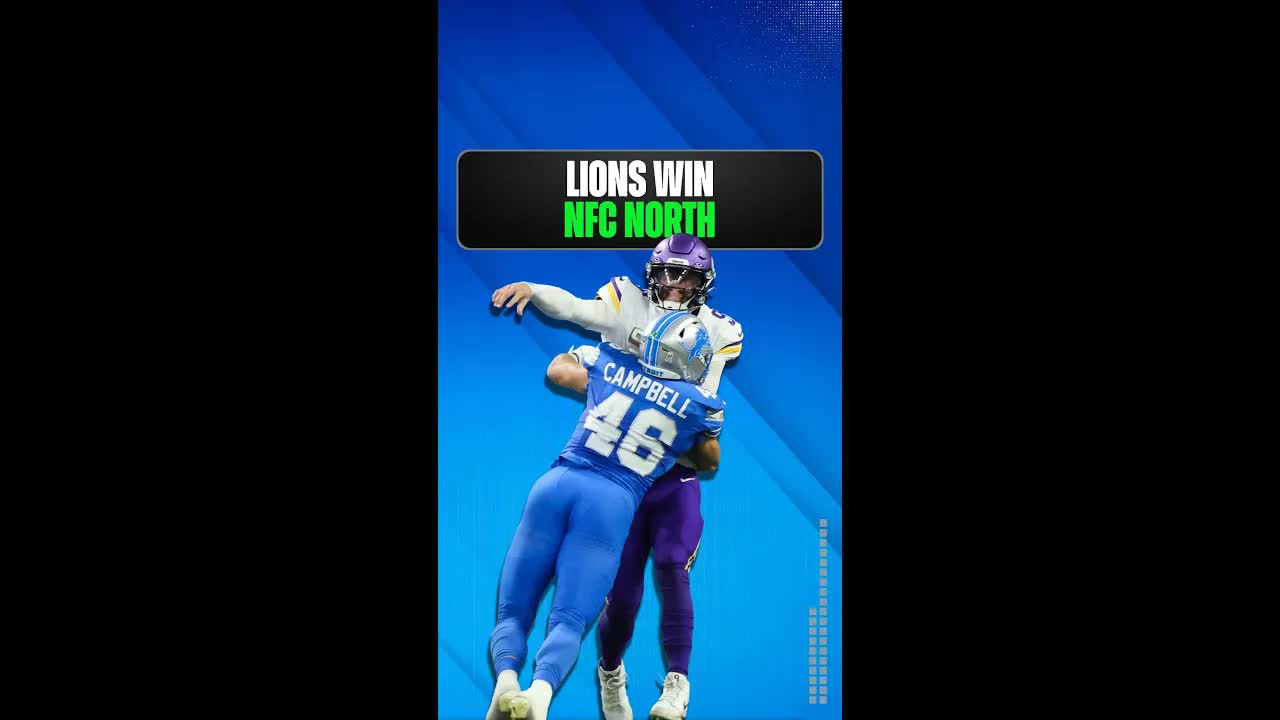 #Lions may drop one to the Bears late but still win the NFC North #OnePride #DetroitLions #NFL episode artwork