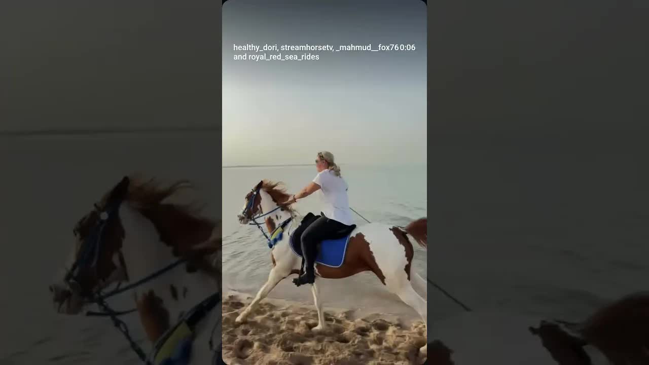 The most beautiful way to end a day: on horseback, by the beach, in the warm sunset glow.