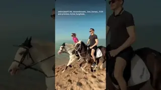 The sound of the waves combined with the galloping horses creates an indescribable feeling 🌊🐎