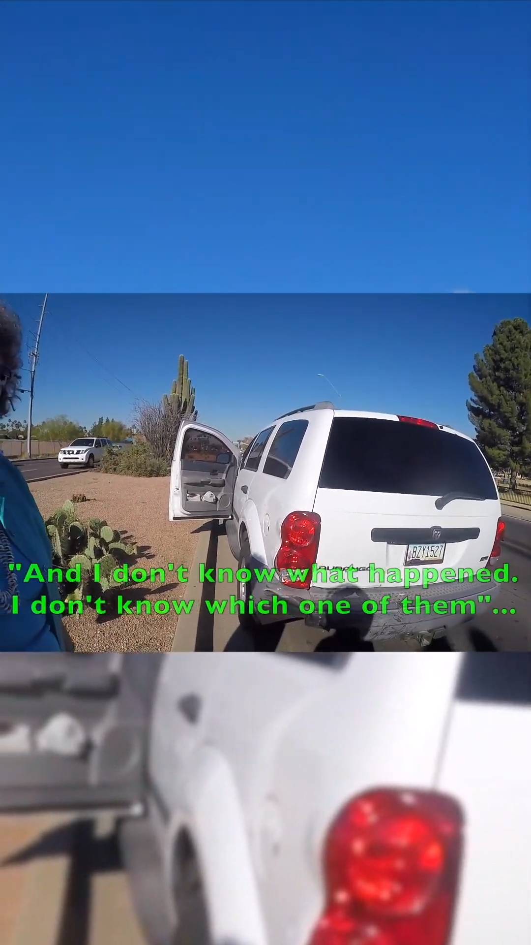 Group narrowly avoids becoming part of major crash