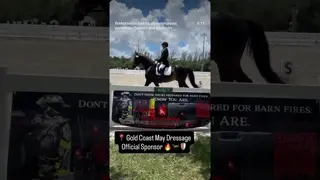 So excited to be partnered with GCDA & Wellington Classic Dressage this year 🔥🐎🛡️