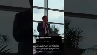 The great Jim Nantz explains just HOW MASSIVE the Super Bowl will be in Nashville!