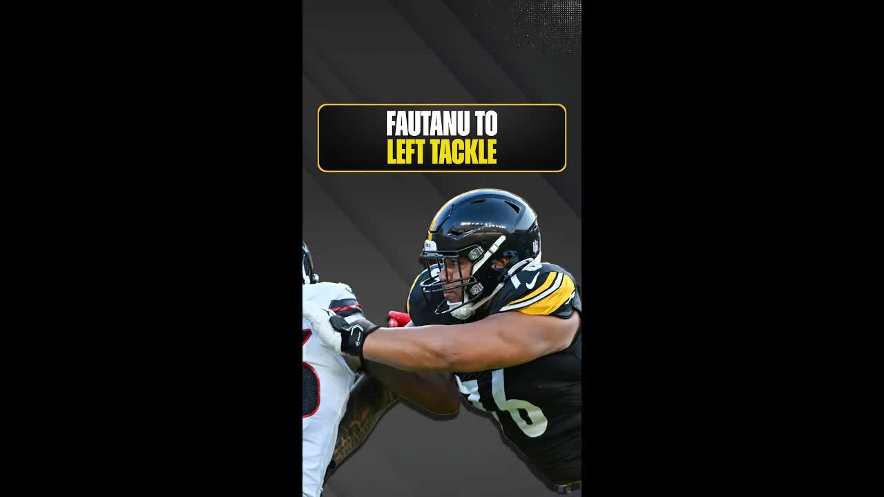 #Steelers fans, there is no need to PANIC about Troy Fautanu at left tackle...  #NFL #SteelersNation
