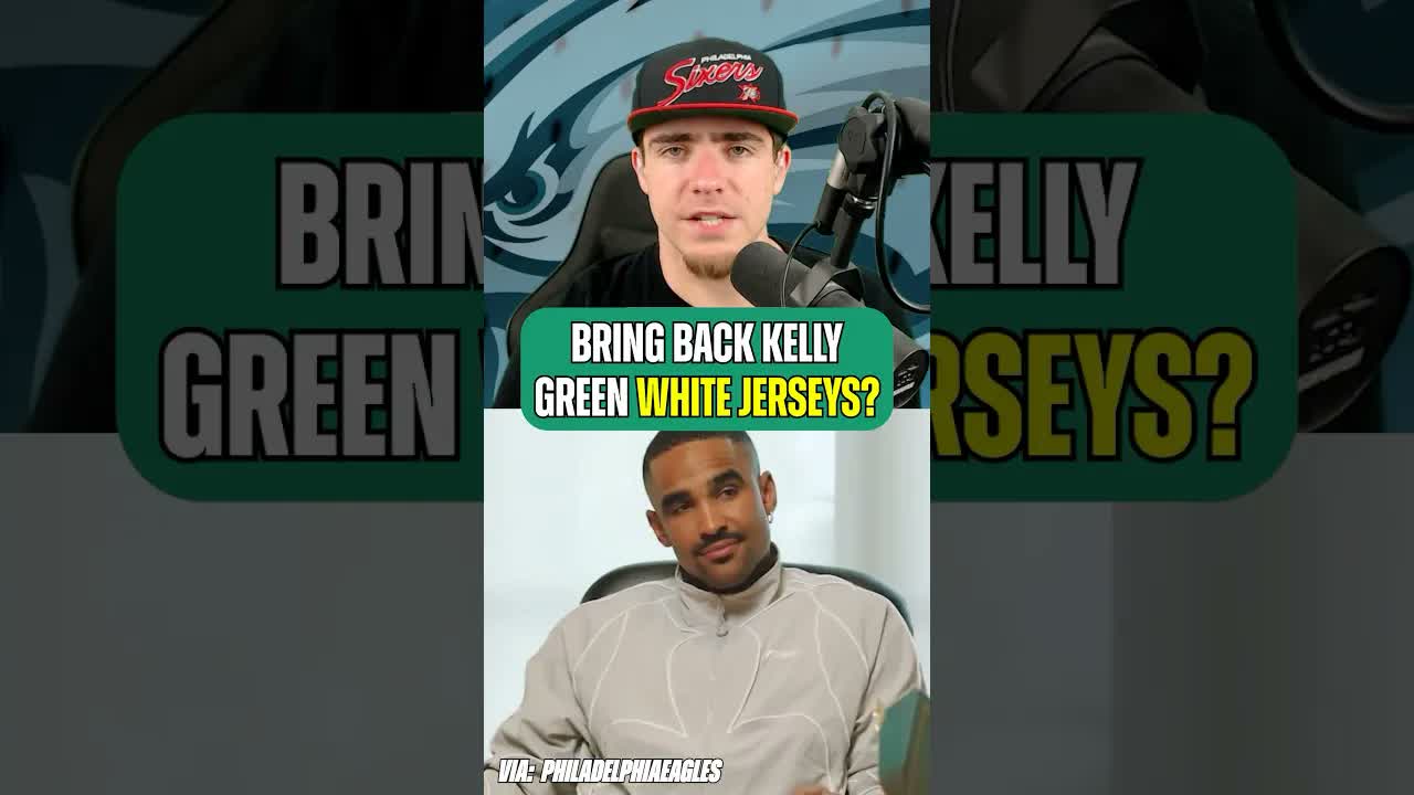 Should The #Eagles Bring Back Their White/Kelly Green Jerseys? #philadelphiaeagles #nflnews #nfl episode artwork