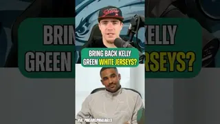 Should The #Eagles Bring Back Their White/Kelly Green Jerseys? 👀#philadelphiaeagles #nflnews #nfl