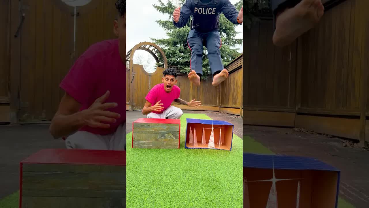 Don’t jump on the wrong box!!