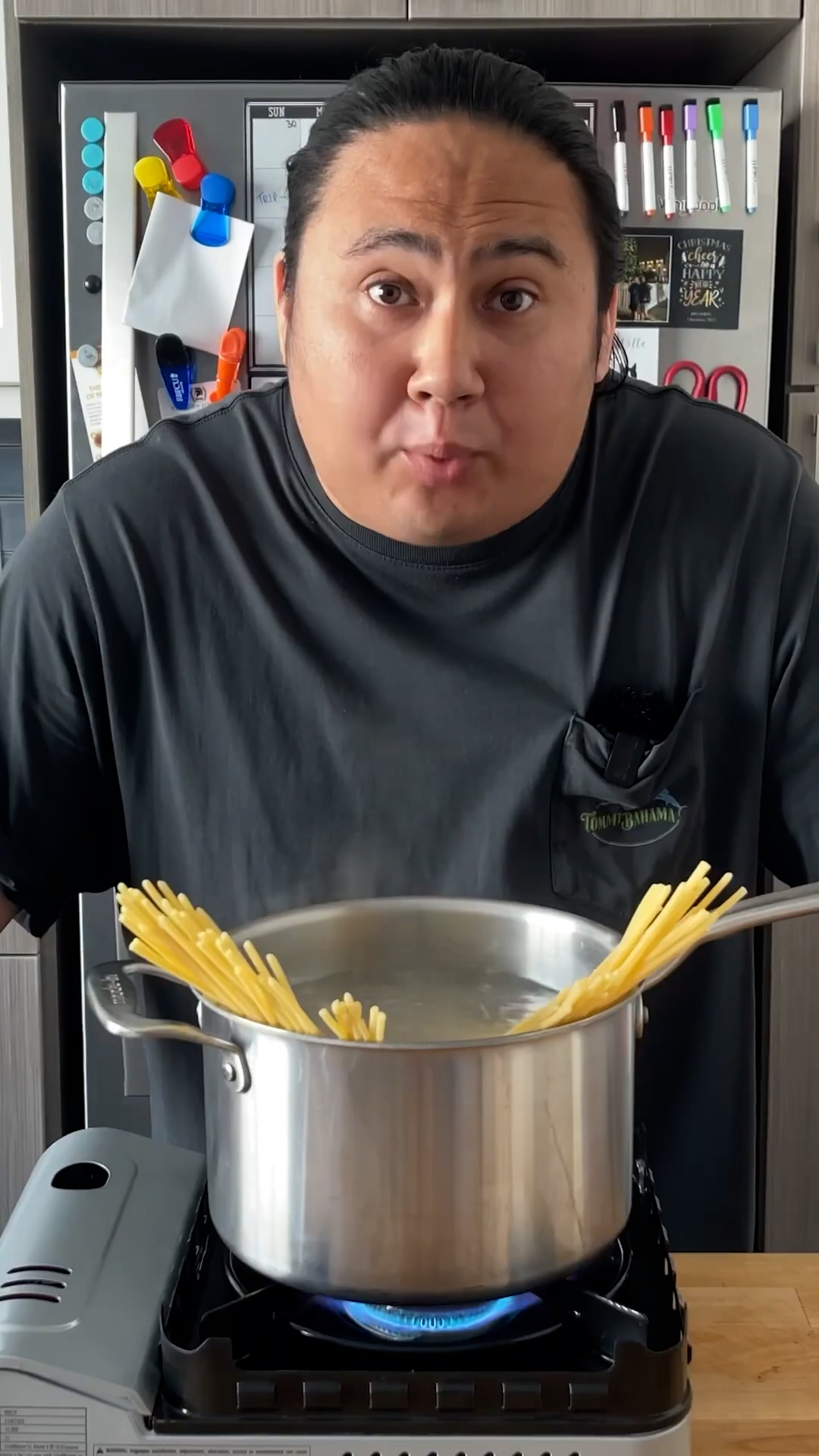 Classic carbonara with just a few simple ingredients