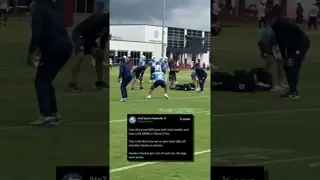 The #Titans new QB core gets to work! #camward #willlevis #hendonhooker #quarterback #nashville