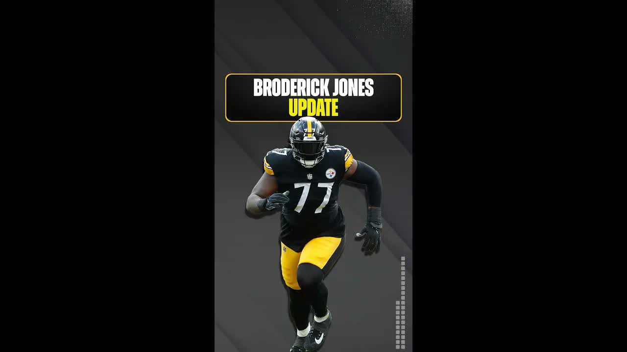 The #Steelers offensive line shuffle all starts with Broderick Jones #NFL