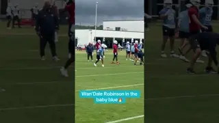#Titans WR Wan’Dale Robinson is looking ready to go! #wandalerobinson #widereceiver #nashville #nfl