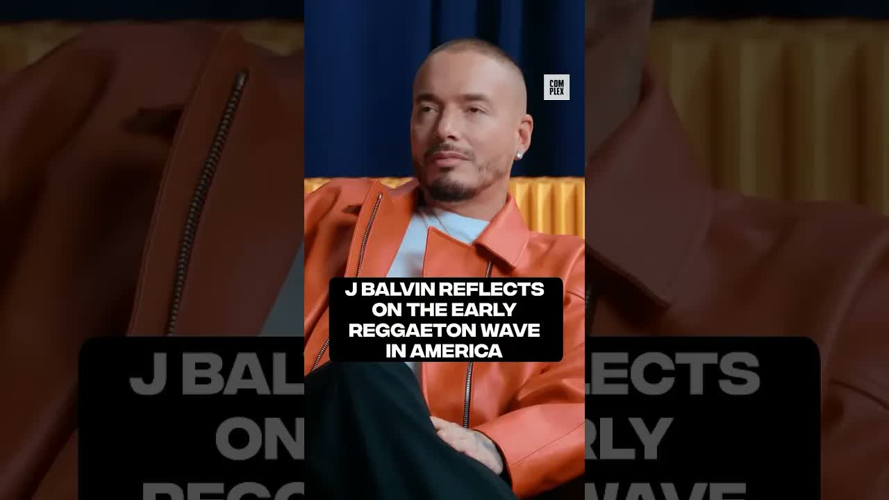 J Balvin reflects on the early Reggaeton wave in America #IdeaGeneration