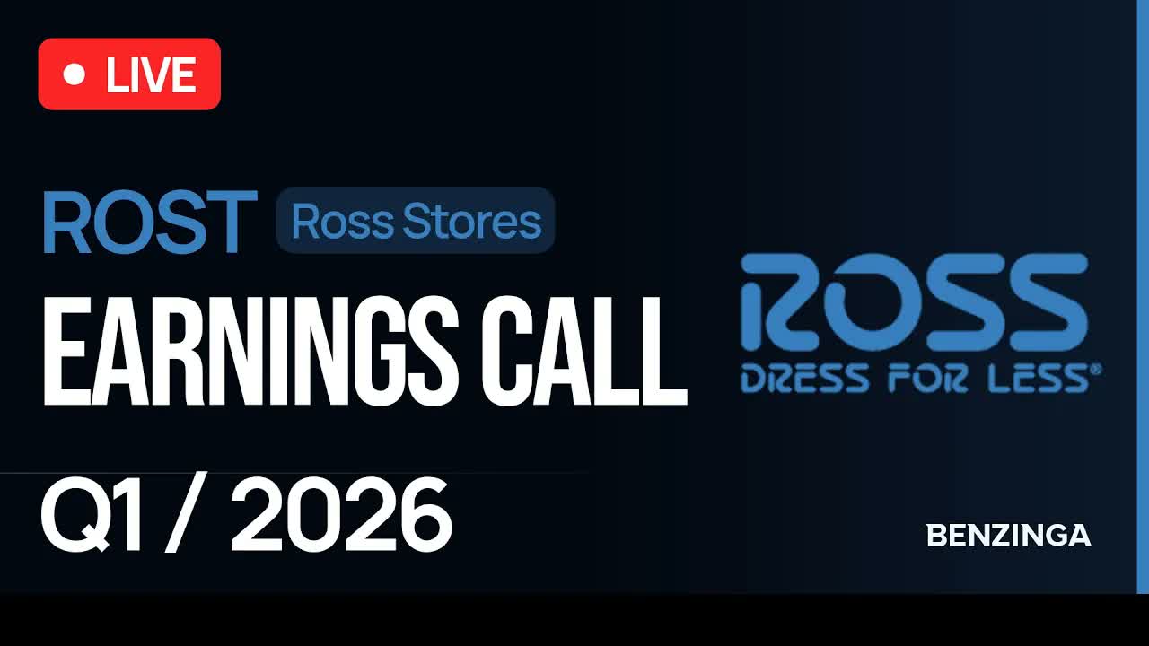 Ross Stores Q1 FY26 Earnings Call | $ROST | 🔴 WATCH LIVE