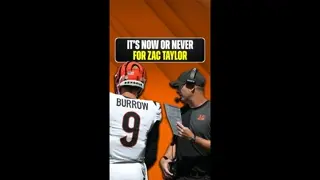 Seems like this is Zac Taylor's last chance to prove himself with the #CincinnatiBengals #WhoDey
