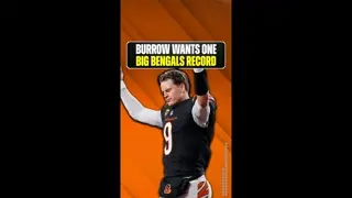 Joe Burrow has one BIG #CincinnatiBengals record on his mind for the 2026 season #WhoDey #NFL