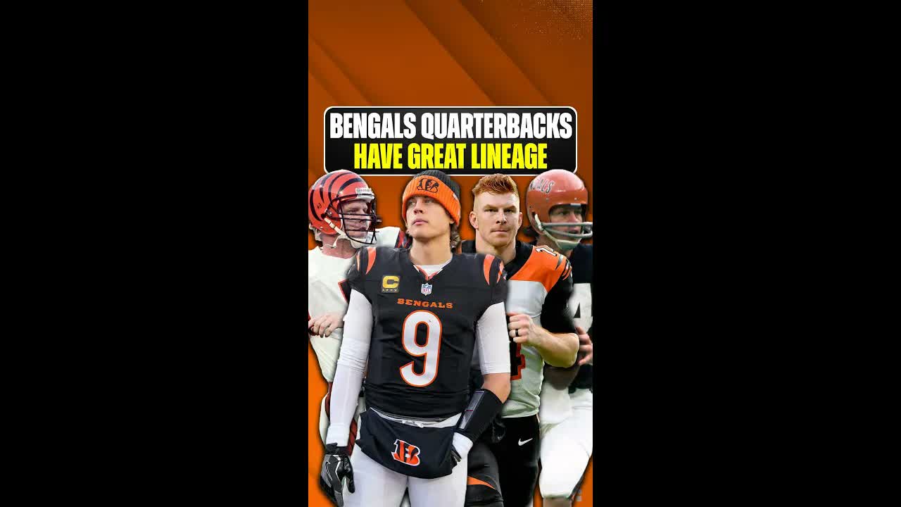 The #CincinnatiBengals have had consistently good quarterback play for almost 60 years #WhoDey #NFL