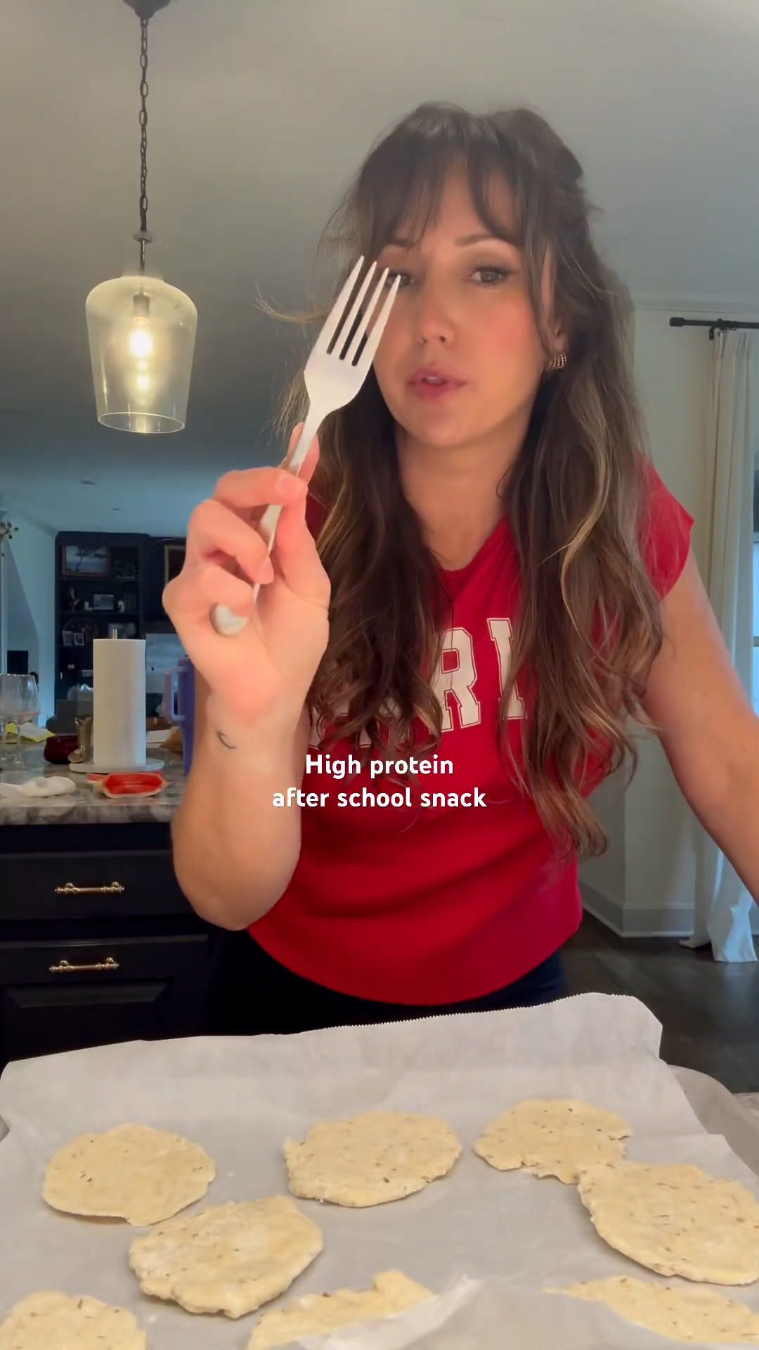 After school mini pizza bites with extra protein for energy everyone will enjoy