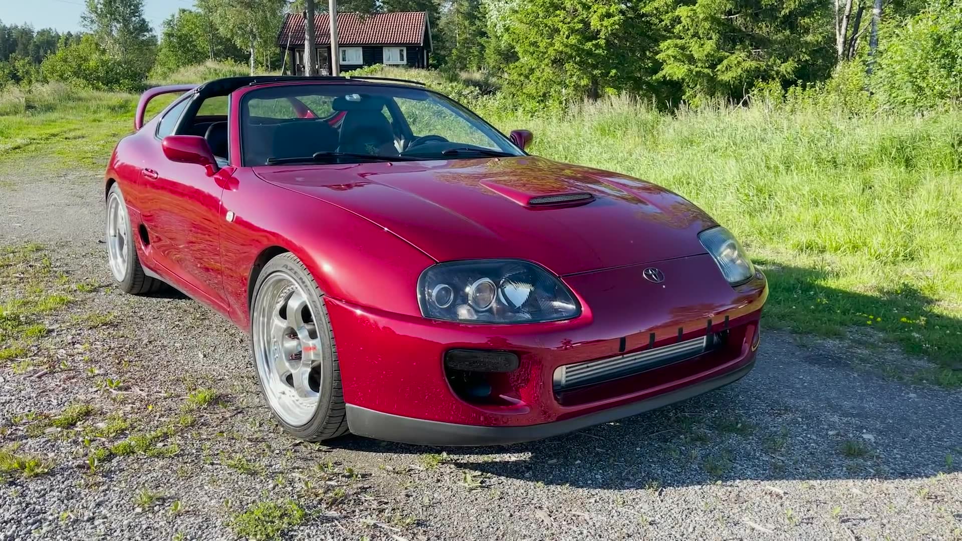 Manuelt girskifte installert i Supra
