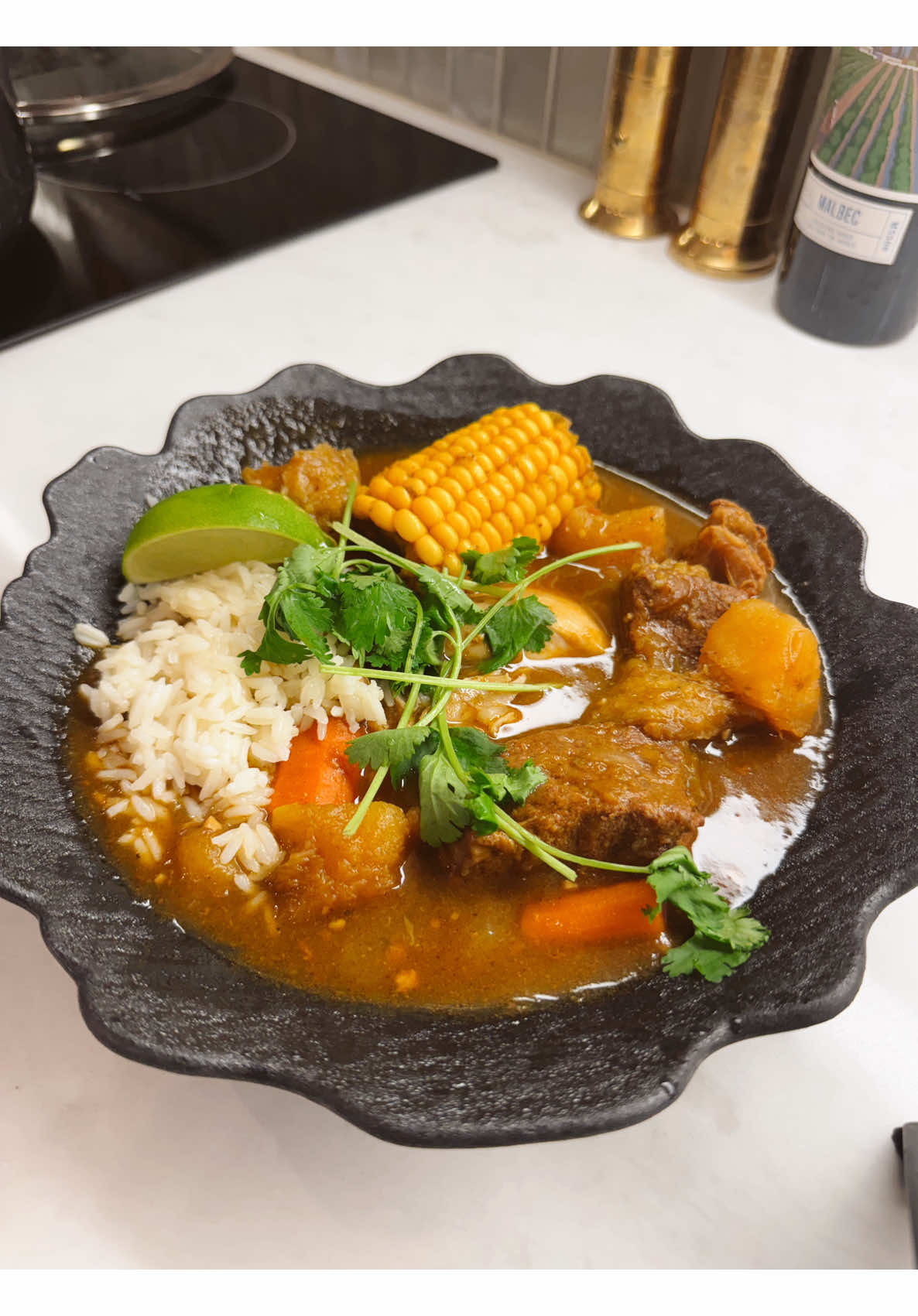 Quick sancocho stew comfort meal ready in minutes