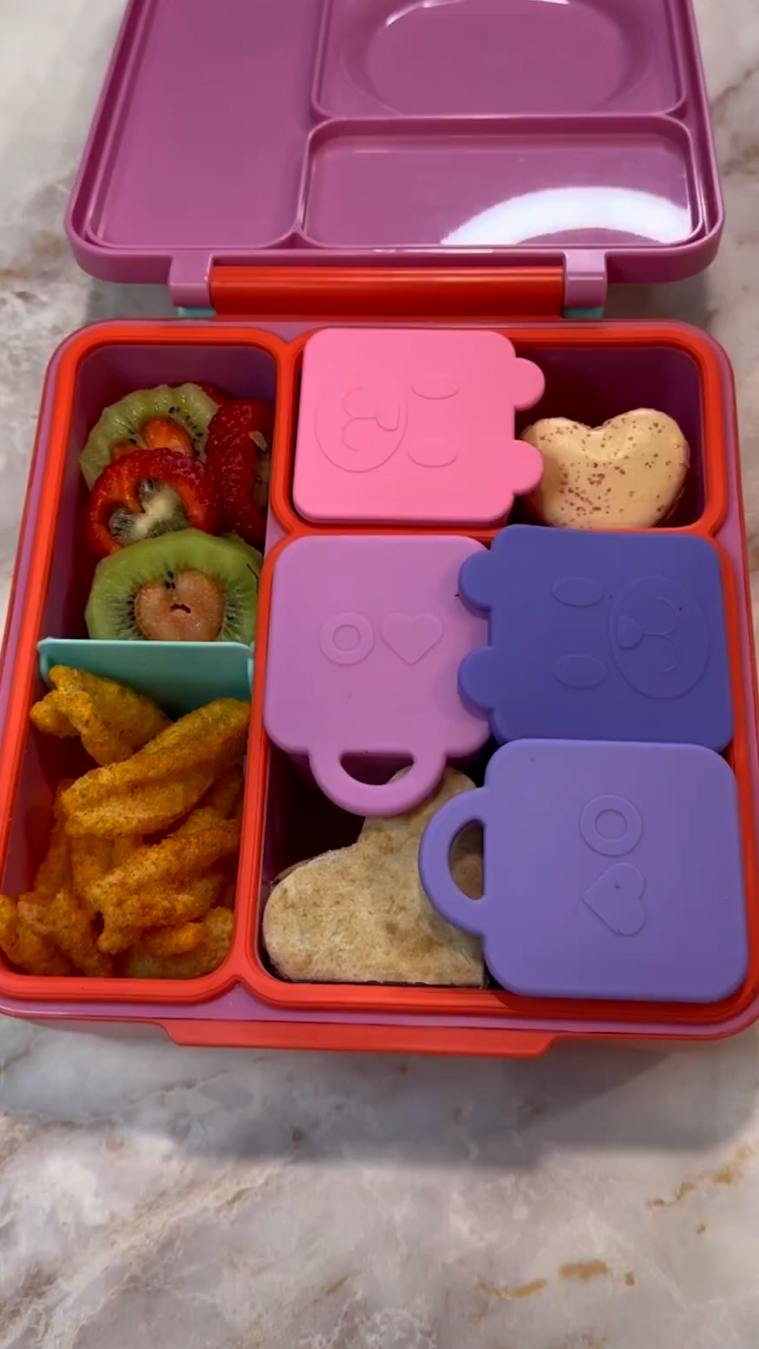 Homemade pizza lunchable kit with all the assembly fun perfect for school days
