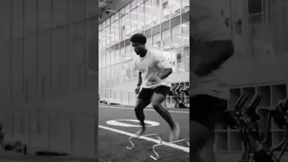 Caleb Downs speed and footwork DIFFERENT #nfl #shorts