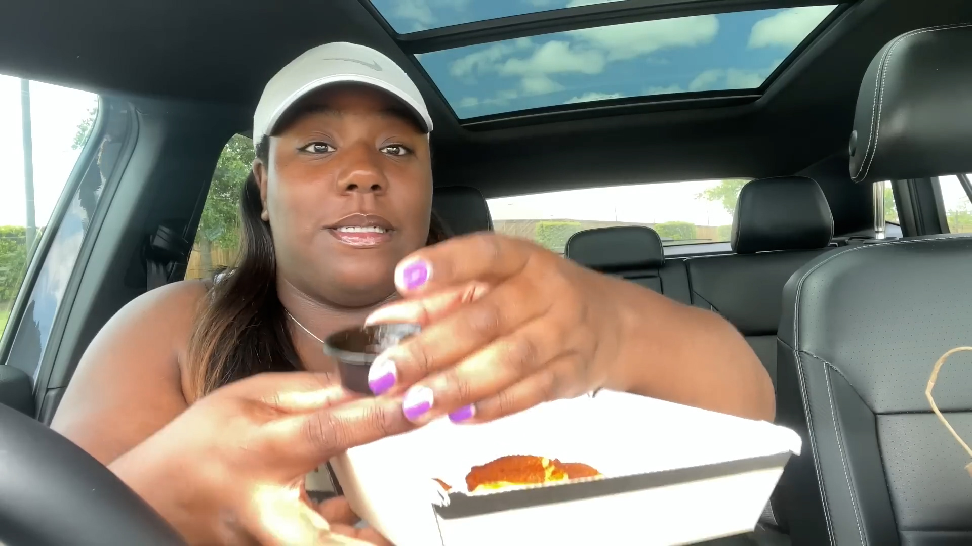 His angry reaction discovering chicken isn't real meat