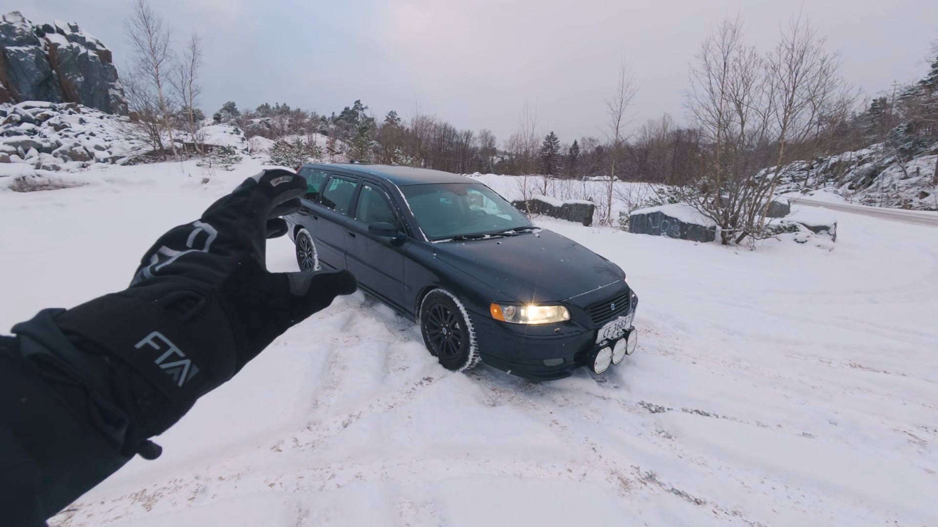 V70-en har nye problemer p baksiden