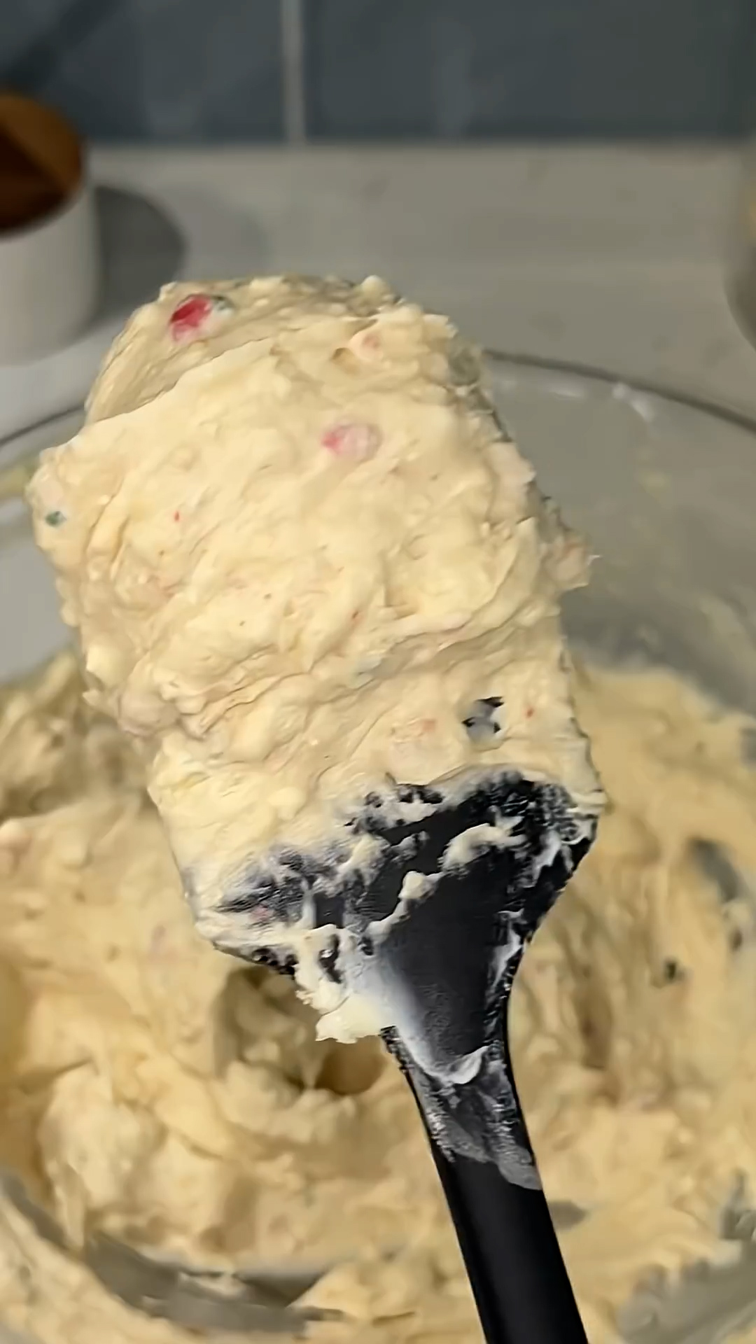 Holiday-themed sweet dip arranged for seasonal presentation