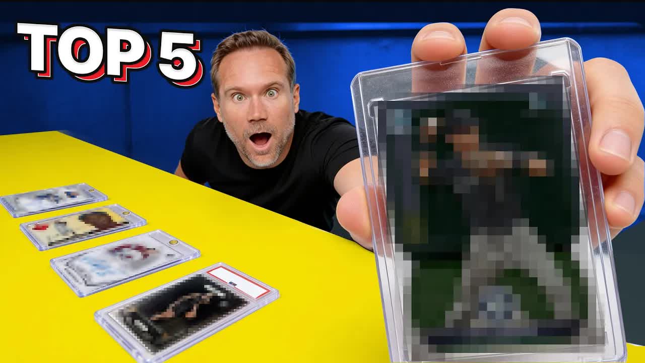 TOP 5 HOTTEST SPORTS CARDS!