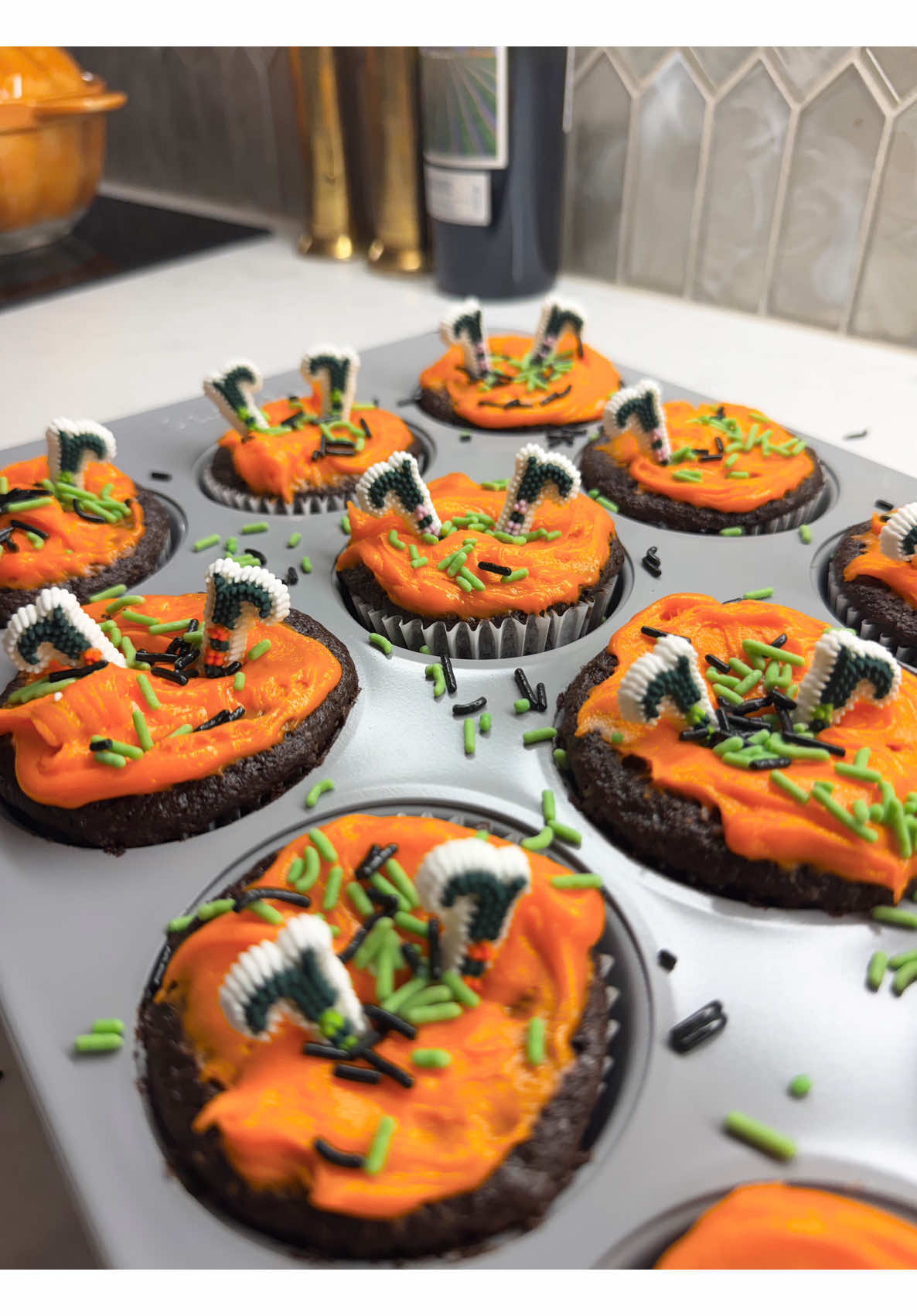 Easy dramatic halloween cupcakes for weeknight dinner ready in minutes