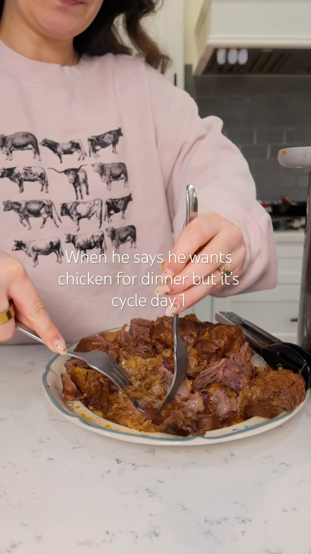 When he declares your cooking better than dining out on our homestead
