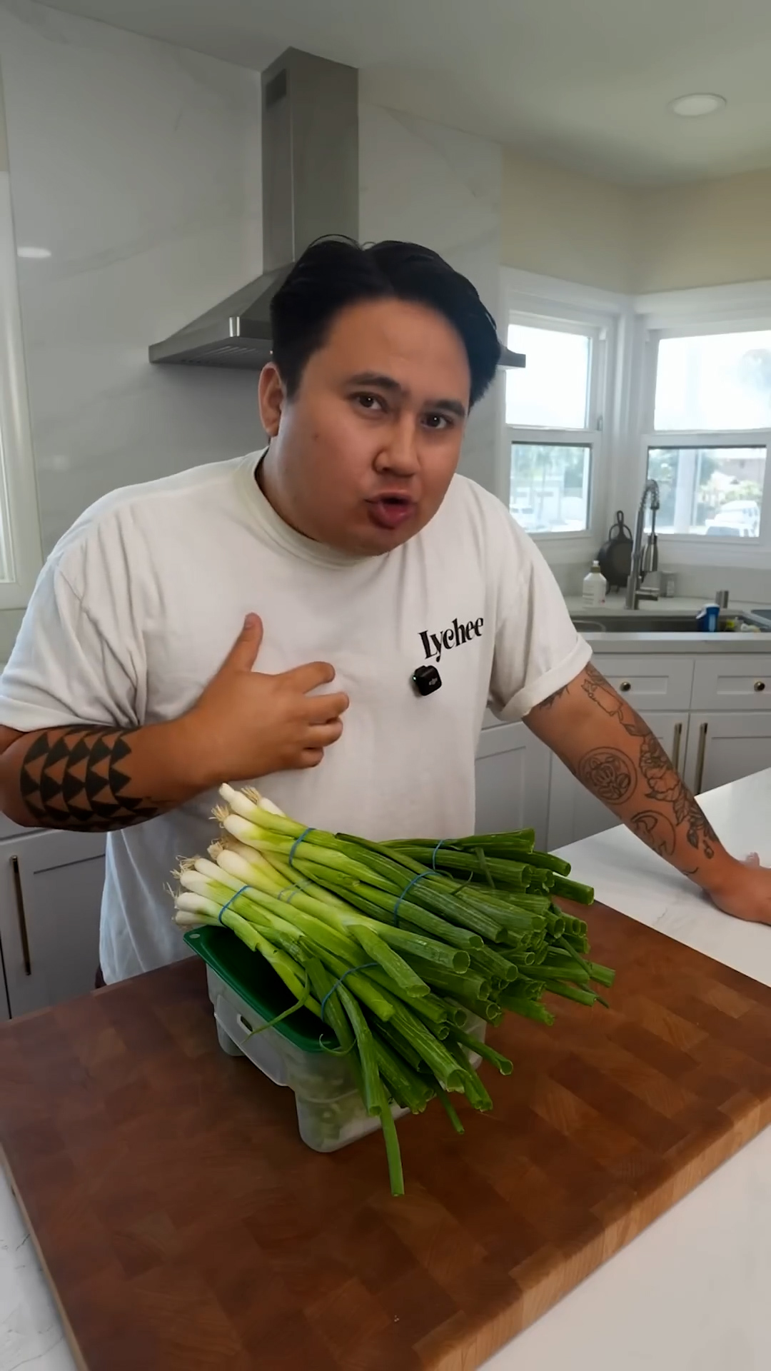 Cooking something special to show appreciation