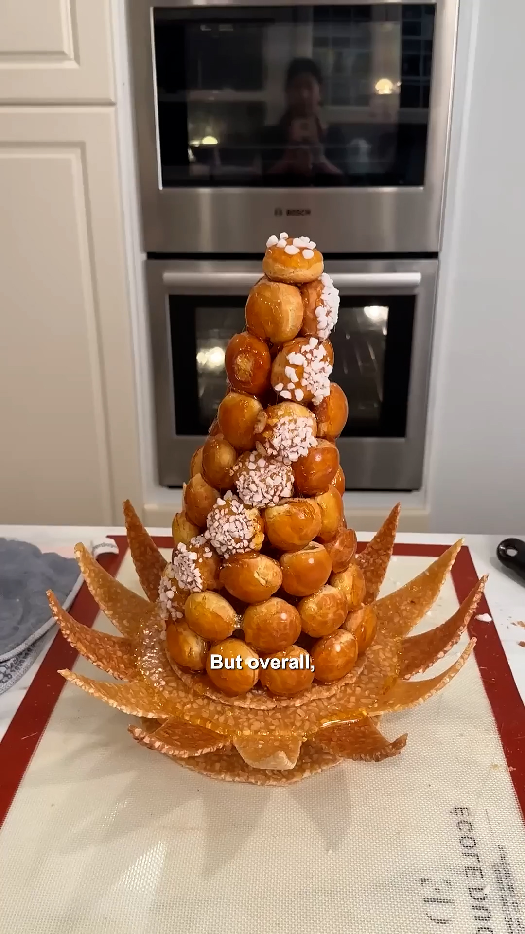 Fifth installment of building the French cream puff tower