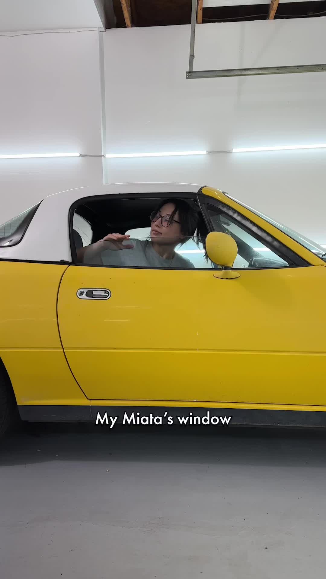 Weekend fix for a Miata window that stopped going up and down