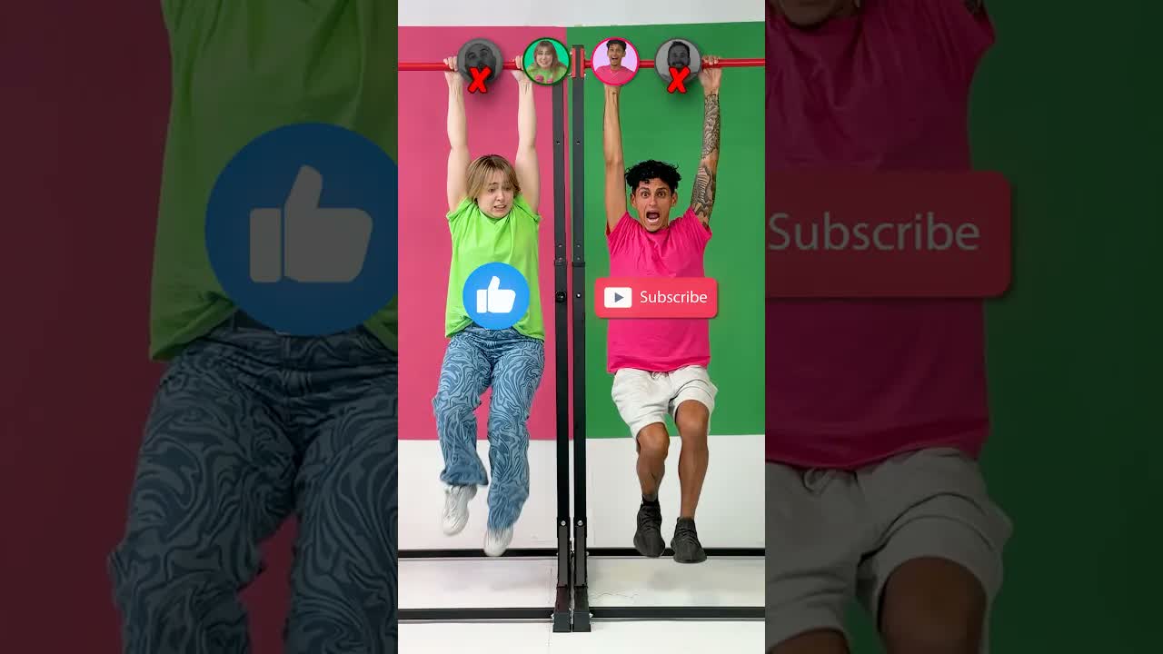 Who can hang the longest??